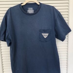 Columbia PFG Navy Blue T shirt